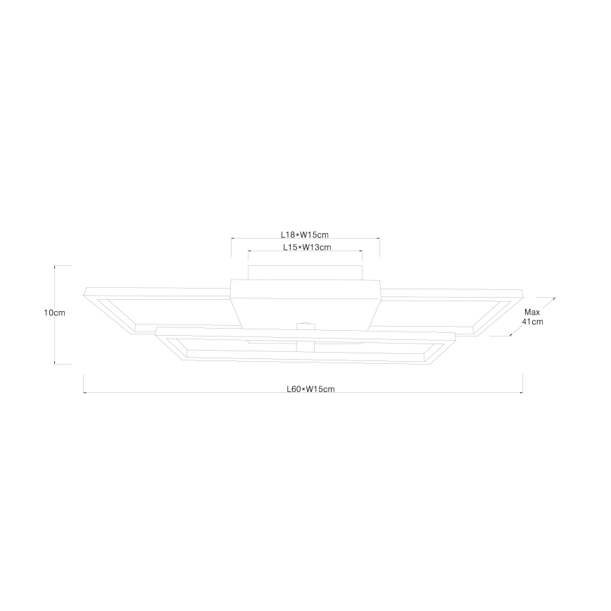 Globo - LED-Deckenleuchte LED/18W/230V