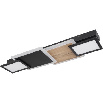Globo 67279-30 - LED-Deckenleuchte CAROLINE LED/30W/230V 25x71,5 cm beige/schwarz
