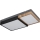 Globo 67286-30 - LED Deckenleuchte GUNDI LED/30W/230V 35x65 cm braun/schwarz