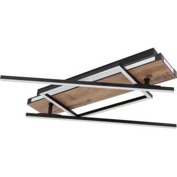 Globo 67299D3 - LED Deckenleuchte COLLI LED/40W/230V 88x120 cm beige/schwarz