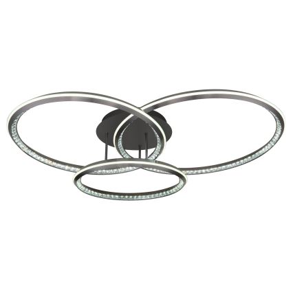 Globo - LED-dimmbare Deckenleuchte LED/72W/230V 2700-6000K 109,5x80,5 cm + Fernbedienung