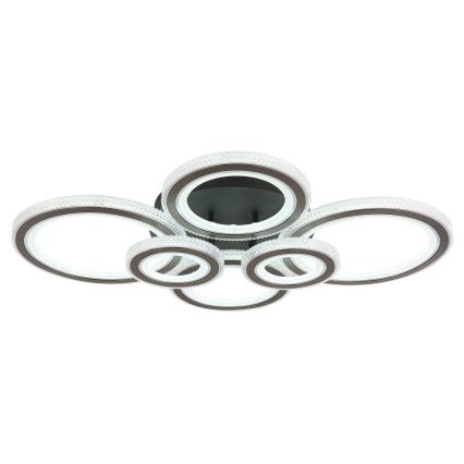Globo - Dimmbare LED-Deckenleuchte LED/60W/230V 2700-6000K 56x78 cm anthrazit + Fernbedienung