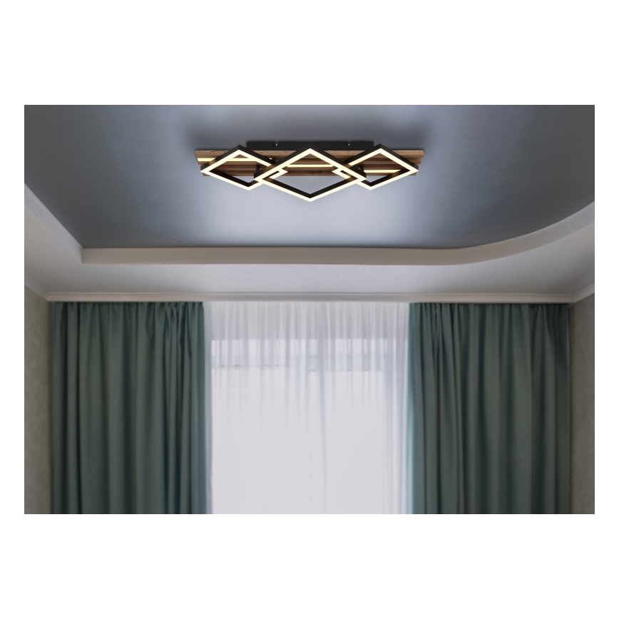 Globo - LED Deckenleuchte LED/24W/230V + LED/8W 3000K 31x61cm