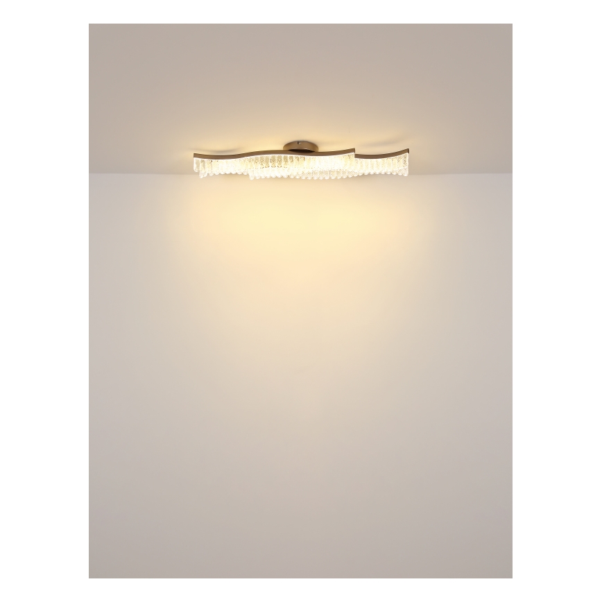 Globo - LED-Deckenleuchte LED/35W/230V 3200K 18x108 cm matt Chrom