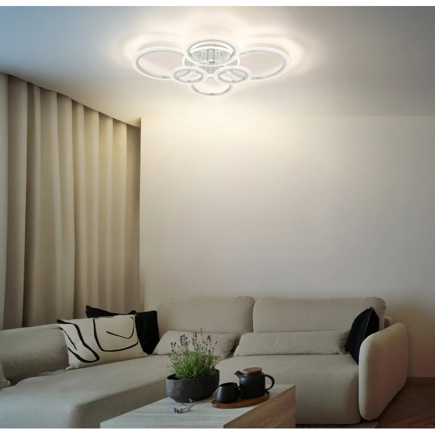 Globo - LED-Deckenleuchte LED/48W/230V 2700/4000/6000K 60,5x78 cm