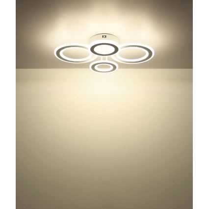 Globo - LED-Deckenleuchte LED/54W/230V 3000/4200/6000K 59x42 cm