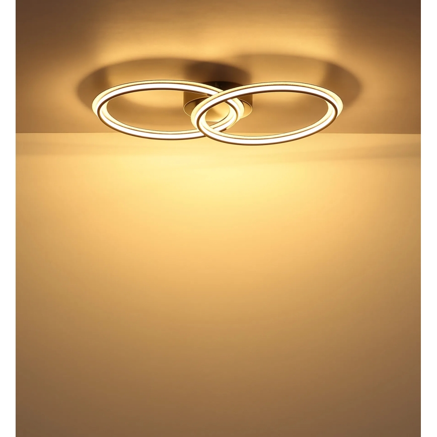 Globo - LED-Deckenleuchte, 30W, 230V, 3000K, 33x54 cm