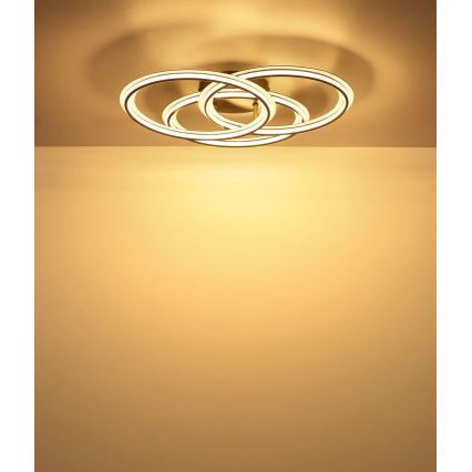 Globo - LED-Deckenleuchte, 40 W, 230 V, 3000 K, Ø 52 cm