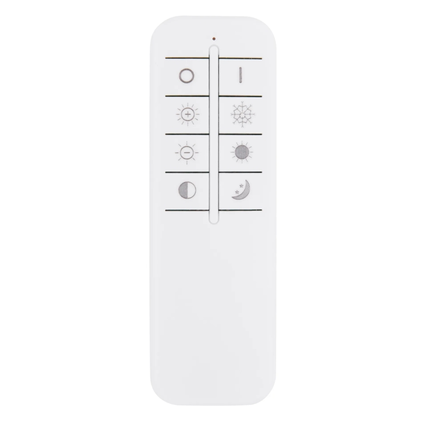 Globo - LED-dimmbare Hängeleuchte an Kabel LED/24W/230V 2700-6000K klar + Fernbedienung