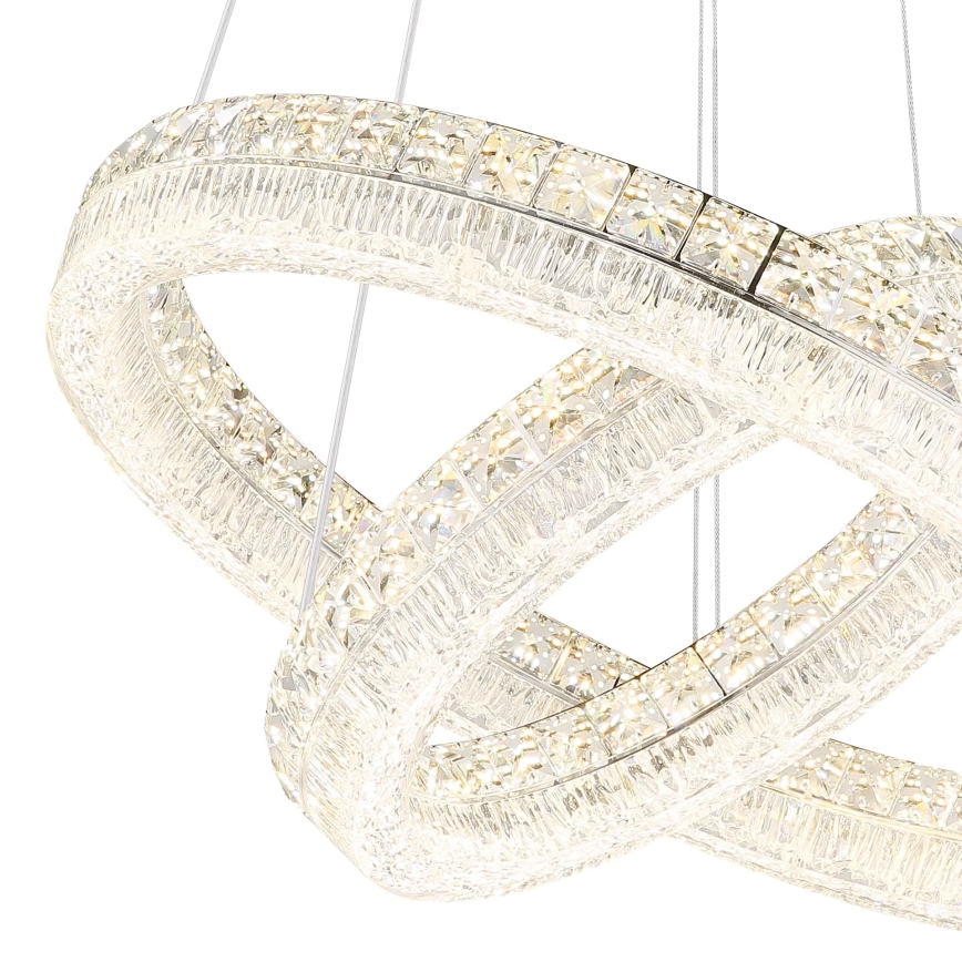 Globo - LED-dimmbare Pendelleuchte an Kabel LED/60W/230V 2700-6000K klar + Fernbedienung