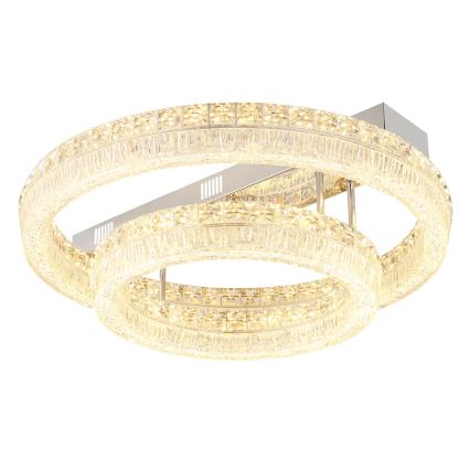 Globo - Dimmbare LED-Deckenleuchte LED/60W/230V 2700-6000K klar + Fernbedienung