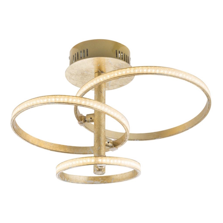 Globo 67822-24G - LED-Anbaukronleuchter WAVE 3xLED/8W/230V