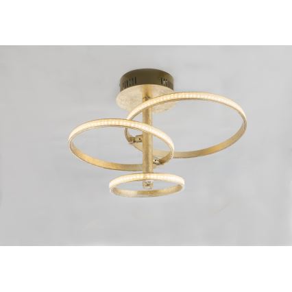 Globo 67822-24G - LED-Anbaukronleuchter WAVE 3xLED/8W/230V