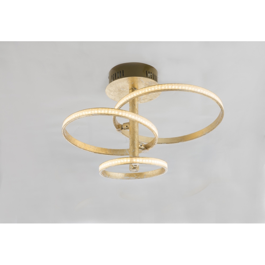 Globo 67822-24G - LED-Anbaukronleuchter WAVE 3xLED/8W/230V