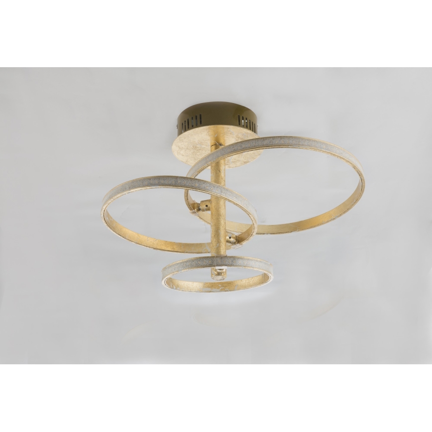 Globo 67822-24G - LED-Anbaukronleuchter WAVE 3xLED/8W/230V