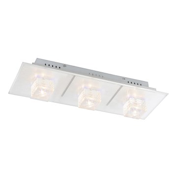 GLOBO 68326-3 - Deckenleuchte 3xG4/35W ARCTIC 36xLED+/ 0,05W