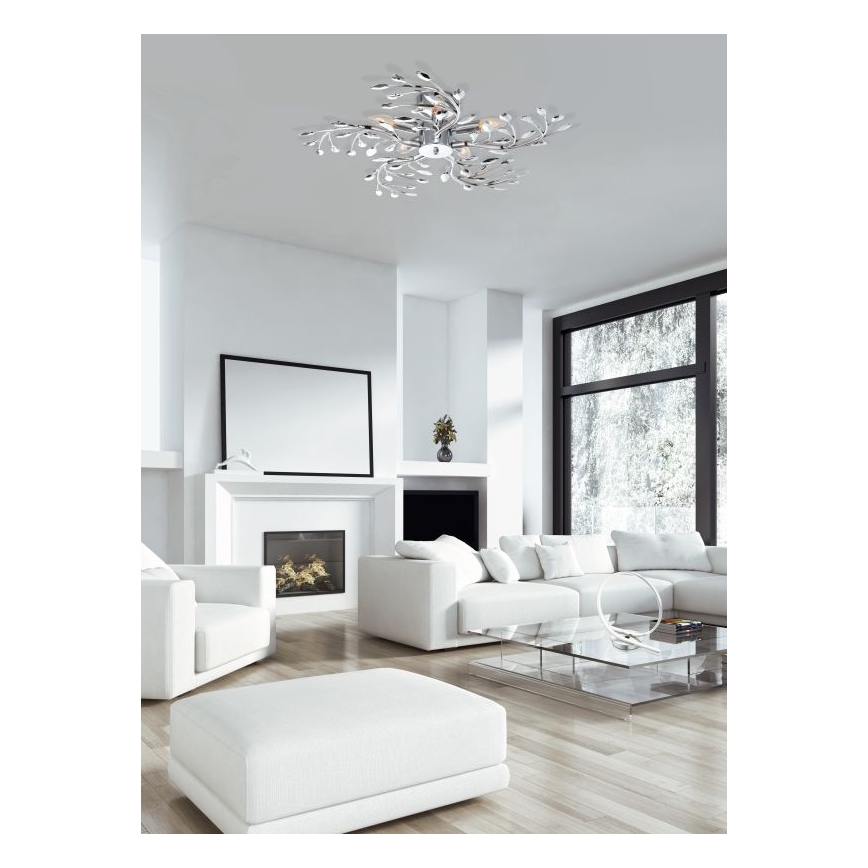 Globo -Aufbaukronleuchter 5xE14/40W/230V