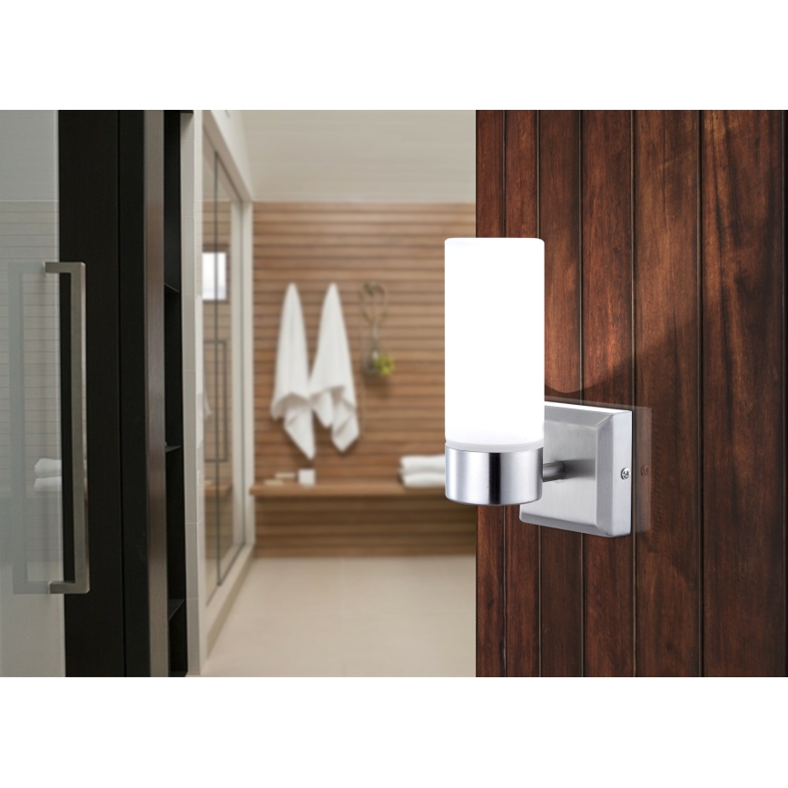 Globo - Badezimmer-Wandleuchte 1xE14/40W/230V IP44