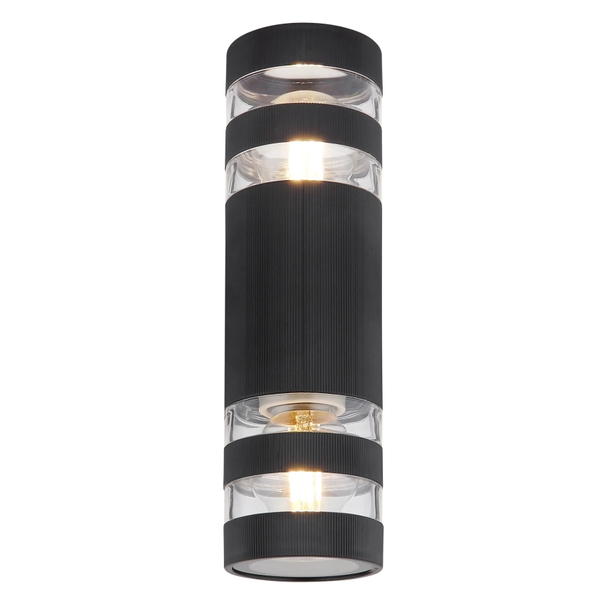 Globo - Wandleuchte 2xE27/10W/230V schwarz
