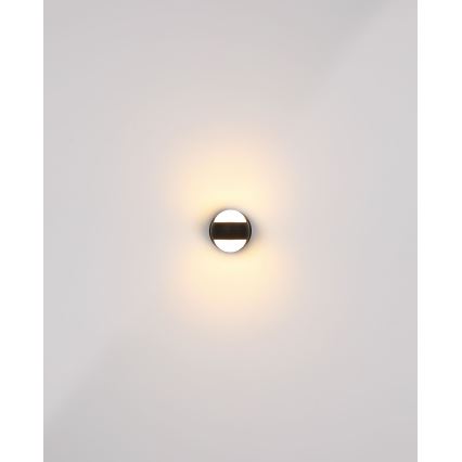 Globo - Dimmbare, aufladbare LED-Touch-Wandleuchte LED/1,4W/5V 1800 mAh schwarz