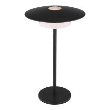 Globo - Aufladbare LED-Touch-Tischleuchte für den Außenbereich LED/3W/3,7V 1800/2700/3000K IP44 1800 mAh schwarz