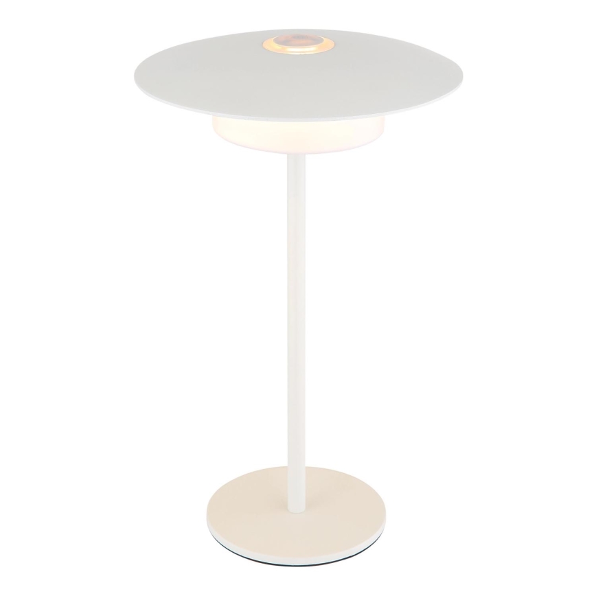 Globo - Aufladbare LED-Touch-Tischleuchte für den Outdoor-Bereich LED/3W/3,7V 1800/2700/3000K IP44 1800 mAh weiß