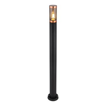 Globo - Außenleuchte 1xE27/23W/230V IP44 110 cm schwarz/kupfern