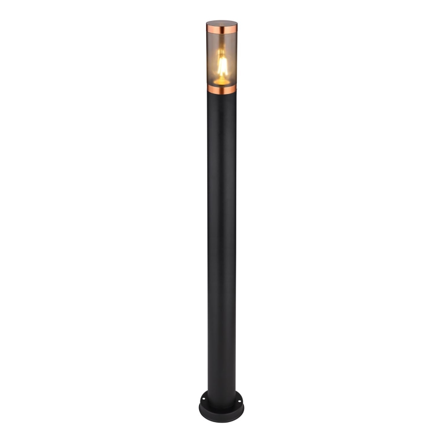 Globo - Außenleuchte 1xE27/23W/230V IP44 110 cm schwarz/kupfern