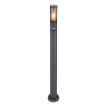 Globo - Auβenleuchte mit Sensor 1xE27/15W/230V IP44 110 cm schwarz