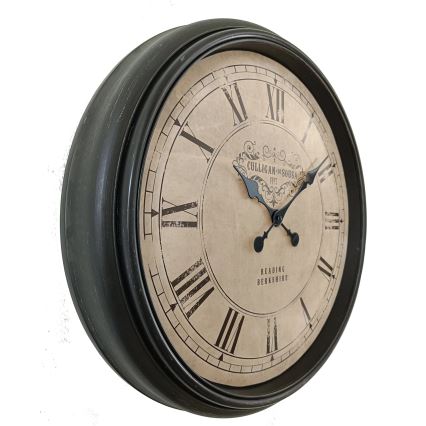 Globo - Wanduhr Ø 58 cm, 1×AA