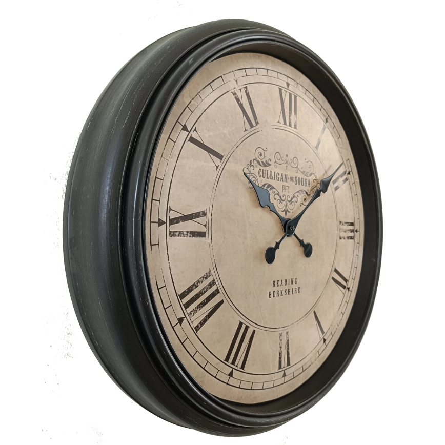 Globo - Wanduhr Ø 58 cm, 1×AA