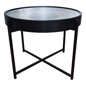 Globo - Couchtisch Ø 71,5 cm, schwarz