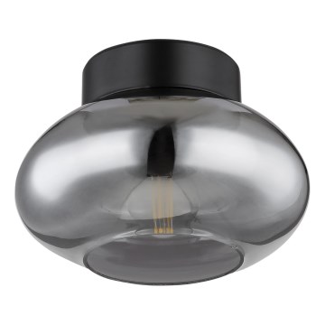 Globo - Deckenleuchte 1xE27ILLU/40W/230V schwarz