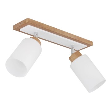 Globo - Deckenspot 2xE27/60W/230V beige/weiß