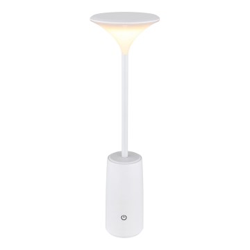 Globo - Dimm- und aufladbare LED-Tischleuchte mit Touch-Funktion LED/1,2W/3,7V 3000K 1500mAh weiß