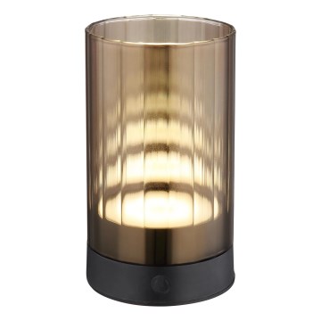 Globo - Dimm- und aufladbare LED-Touch-Tischleuchte für den Außenbereich LED/2W/3,7V 2700/4000/6500K 1200mAh IP44 braun