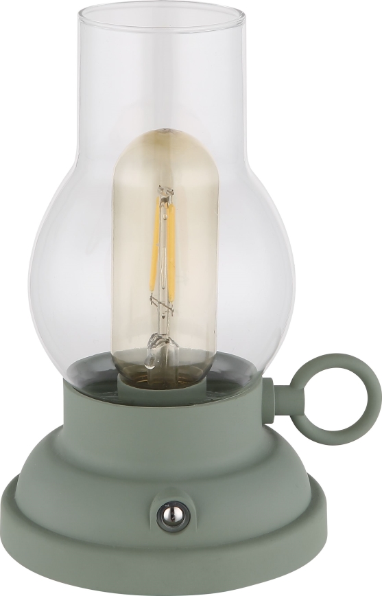 Globo - Dimmbare, aufladbare LED-Tischleuchte mit Touch-Funktion LED/1W/3,7V 1200 mAh grün