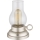 Globo - Dimmbare, aufladbare LED-Tischleuchte mit Touch-Funktion LED/1W/3,7V 1200 mAh matt Chrom