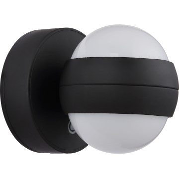 Globo - Dimmbare, aufladbare LED-Touch-Wandleuchte LED/1,4W/5V 1800 mAh schwarz