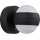 Globo - Dimmbare, aufladbare LED-Touch-Wandleuchte LED/1,4W/5V 1800 mAh schwarz