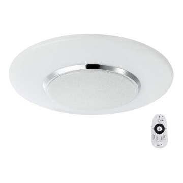 Globo - Dimmbare LED Deckenleuchte CANDIDA LED/48W/230V + Fernbedienung