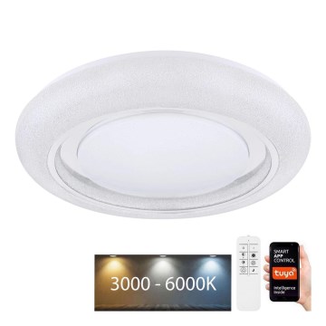 Globo - Dimmbare LED-Deckenleuchte LED/28W/230V 3000-6000K Tuya WiFi + Fernbedienung