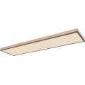 Globo - Dimmbare LED-Deckenleuchte LED/36W/230V 2700-6500K braun/grau + Fernbedienung
