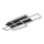 Globo - dimmbare LED-Deckenleuchte LED/40W/230V 2700-6500K 32,5x87,5 cm schwarz + Fernbedienung