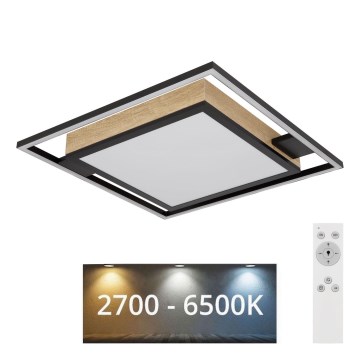Globo - Dimmbare LED-Deckenleuchte LED/40W/230V 2700-6500K + Fernbedienung