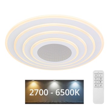 Globo - Dimmbare LED-Deckenleuchte LED/40W/230V 2700-6500K Wi-Fi Tuya Ø 42 cm + Fernbedienung