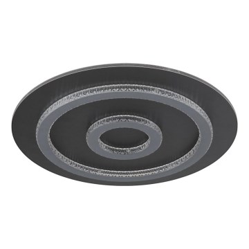 Globo - dimmbare LED-Deckenleuchte LED/40W/230V 3000-6500K Ø 45 cm anthrazit + Fernbedienung