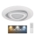 Globo - Dimmbare LED-Deckenleuchte LED/46W/230V 3000-6000K + Fernbedienung