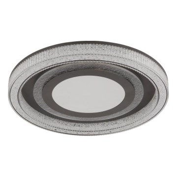 Globo - Dimmbare LED-Deckenleuchte LED/48W/230V 2700-6000K d 48 cm anthrazit + Fernbedienung