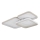 Globo - dimmbare LED-Deckenleuchte LED/55W/230V 2700-6000K 65x45,5 cm + Fernbedienung